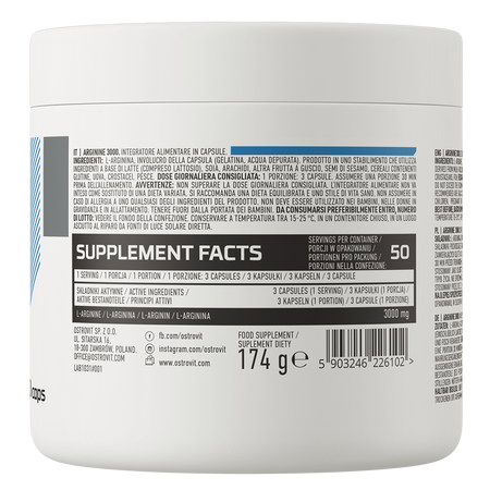 OstroVit Arginine 3000 mg - Image 8