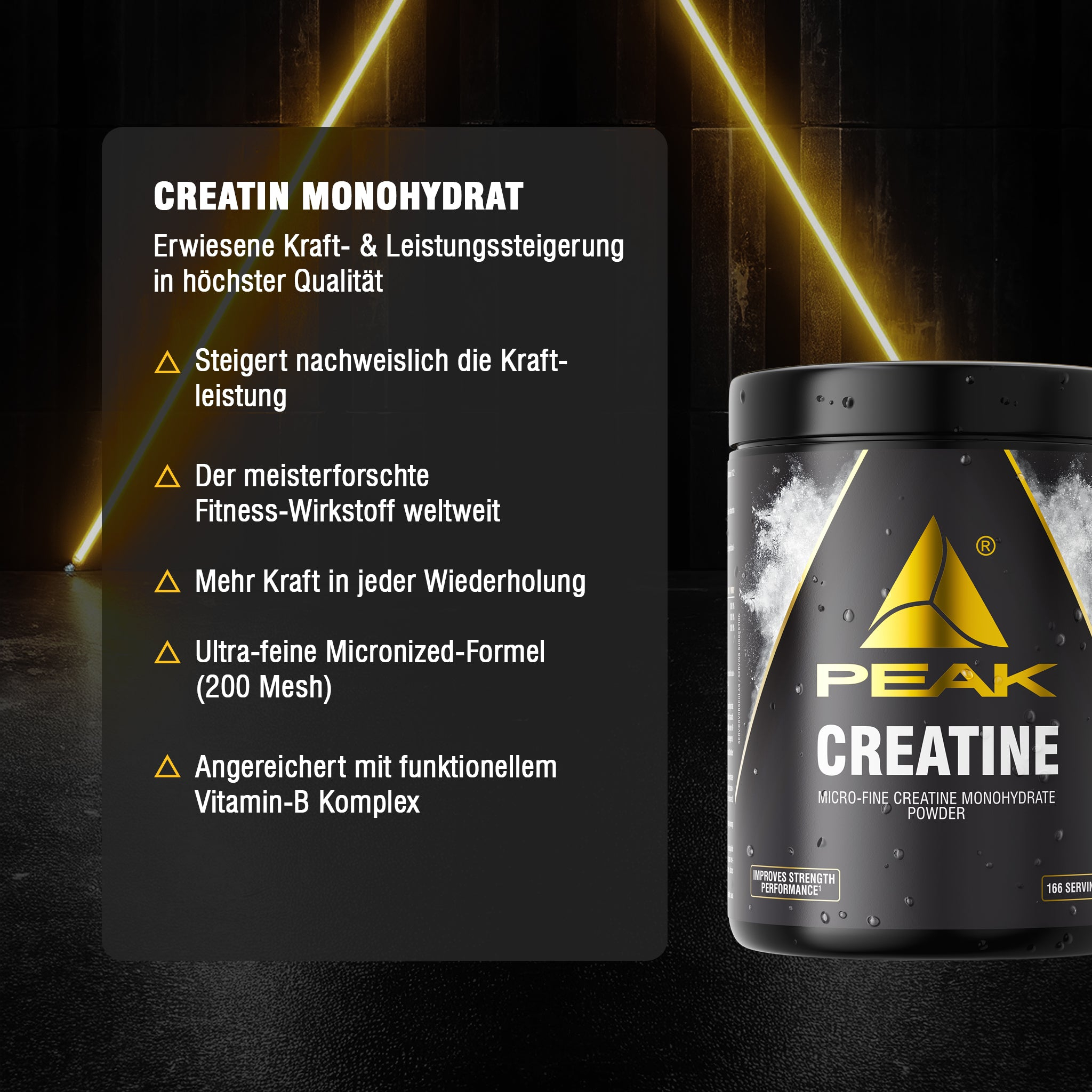 PEAK Creatina Monohidratada - Image 2