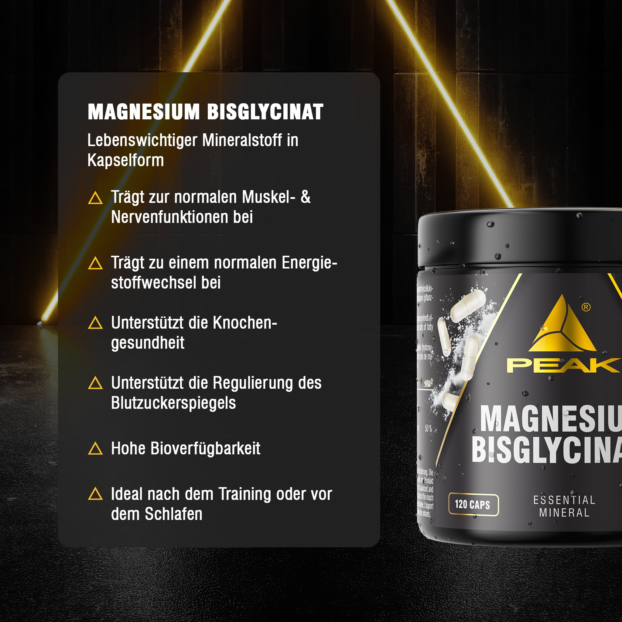 PEAK Bisglicinato de Magnésio - Image 2