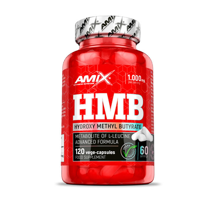 Amix HMB (beta-hidroxi beta-metilbutirato) 120 caps