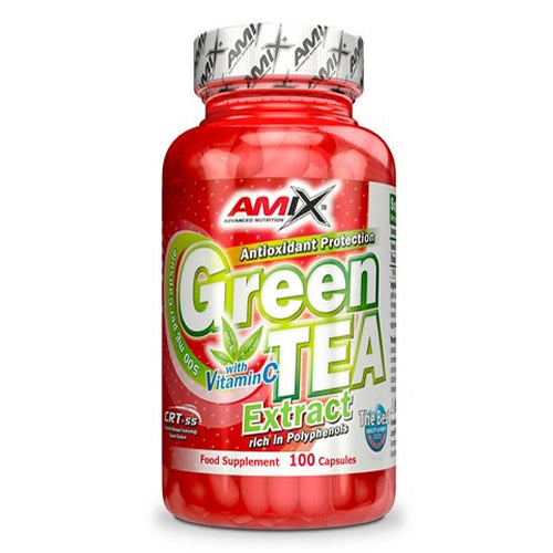 Amix Té Verde con Vitamina C 100 caps