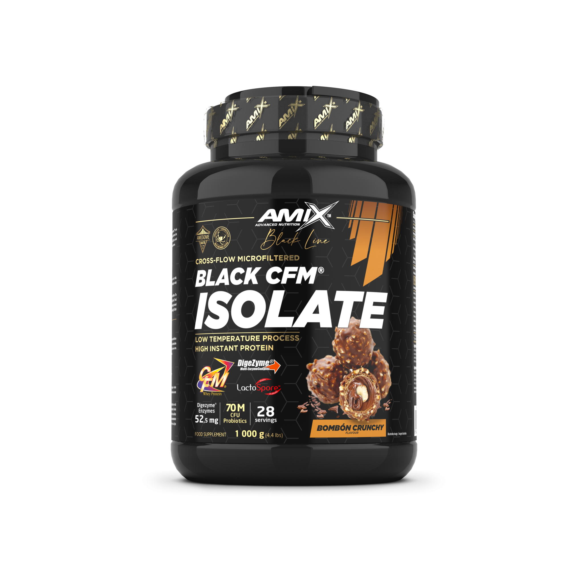 Amix Black Line Proteína Black CFM Isolate - Image 3