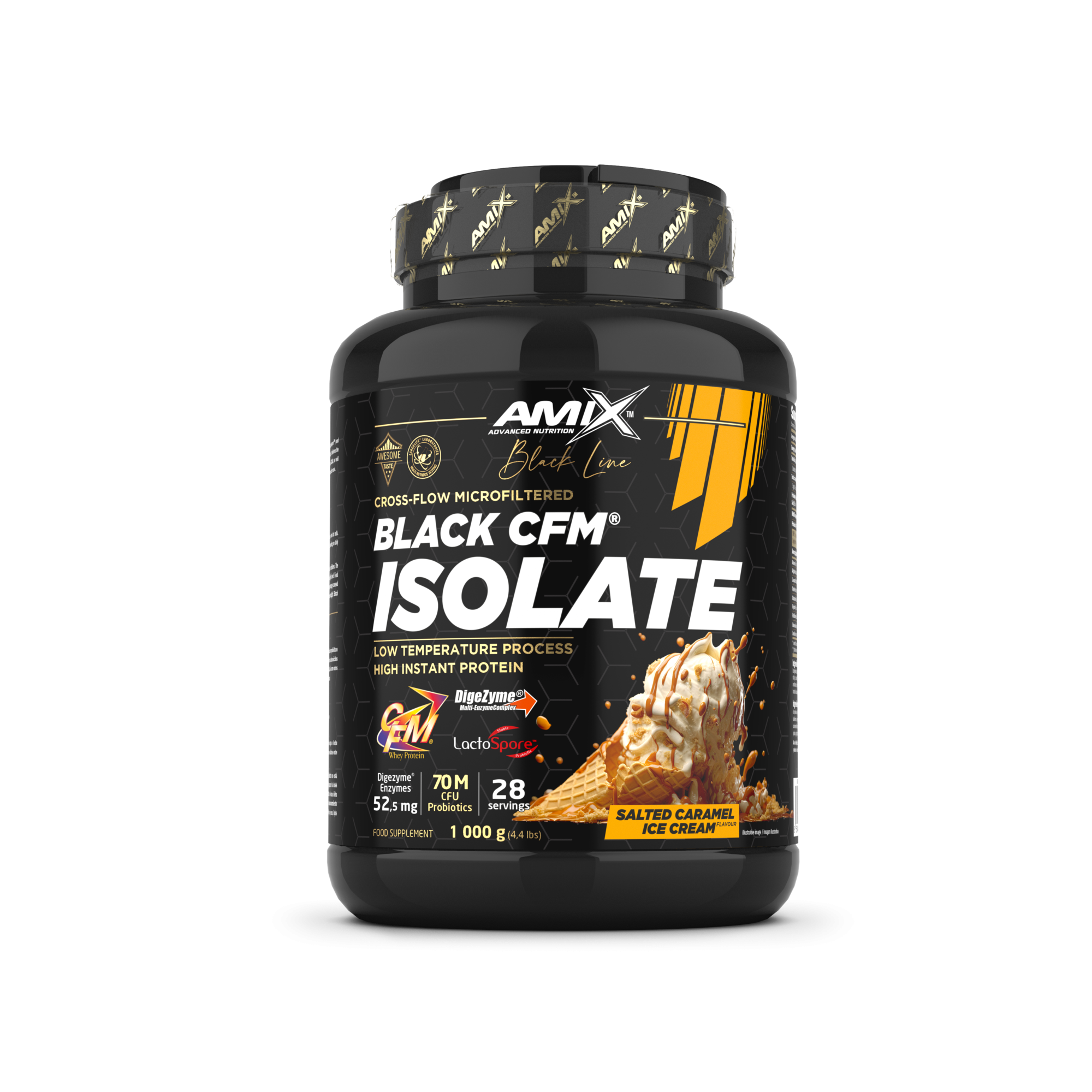Amix Black Line Proteína Black CFM Isolate - Image 4