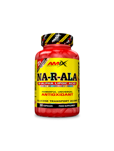 AmixPro NA-R-ALA Ácido Alfa Lipoico 60 caps