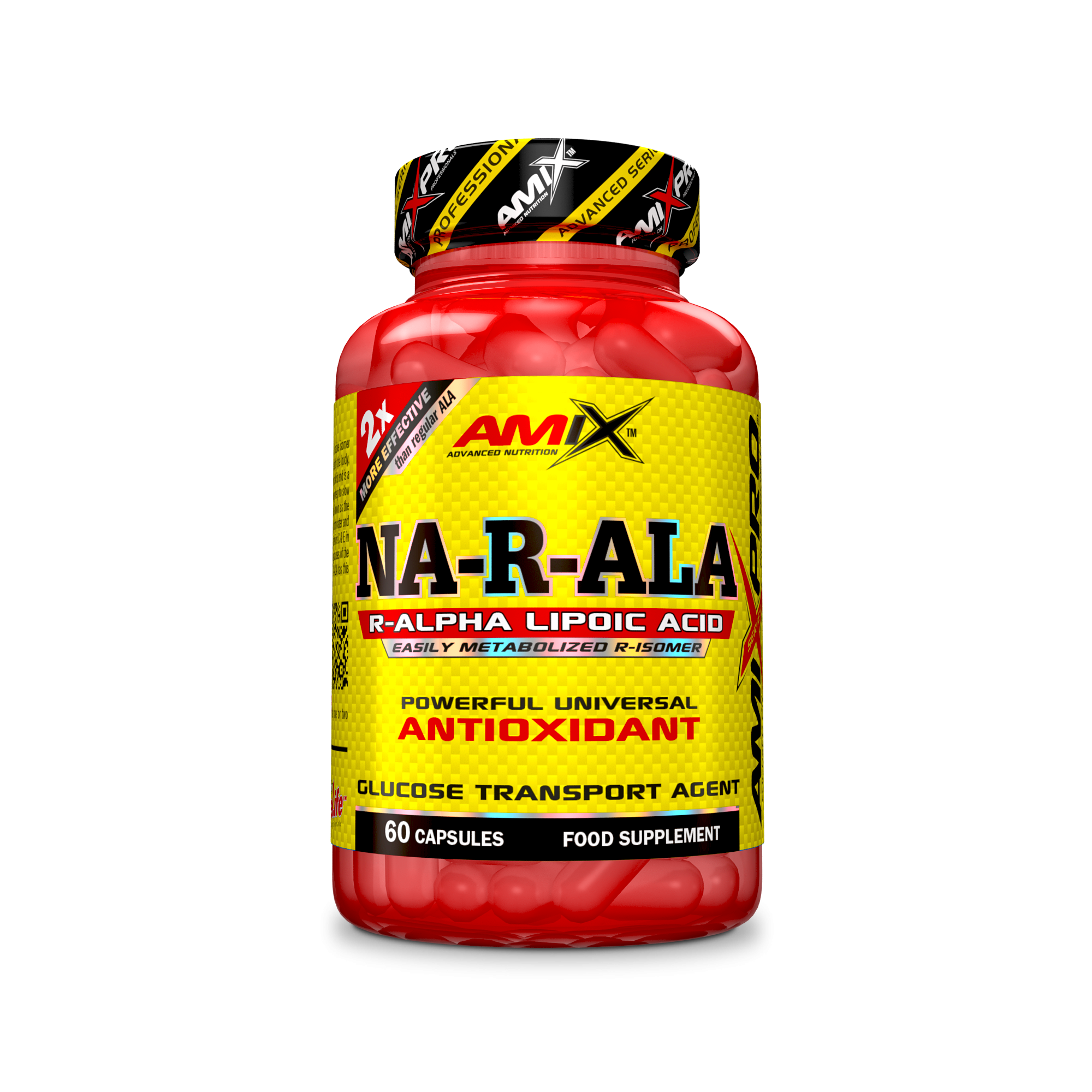 AmixPro NA-R-ALA Ácido Alfa Lipoico 60 caps
