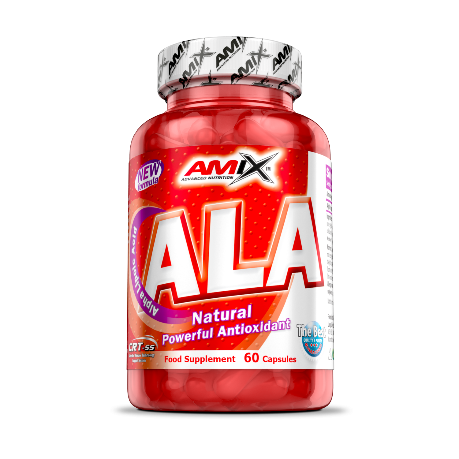 Amix Ácido Alfa Lipoico (ALA) 60 caps - Image 2