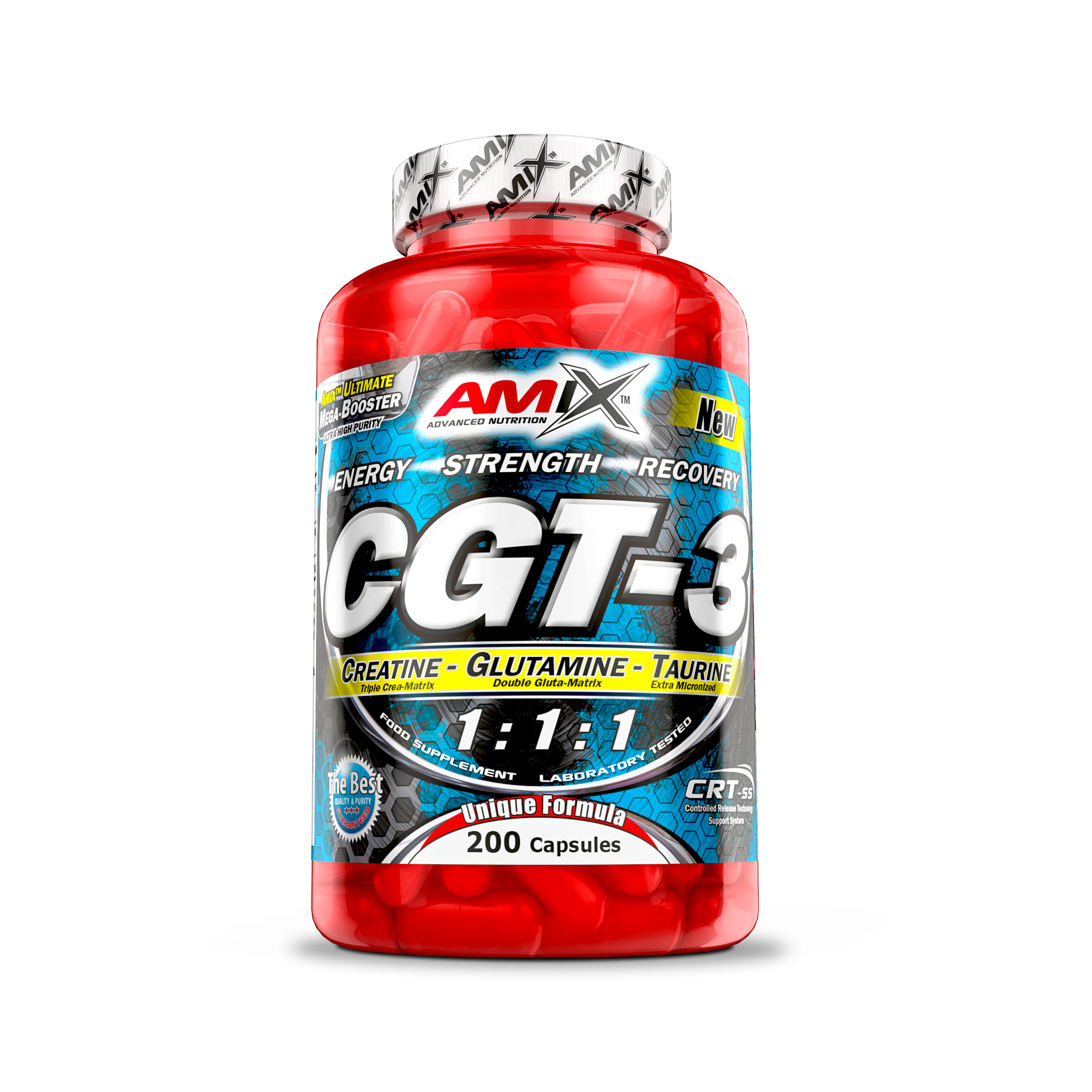 Amix Creatina CGT-3 200 cápsulas