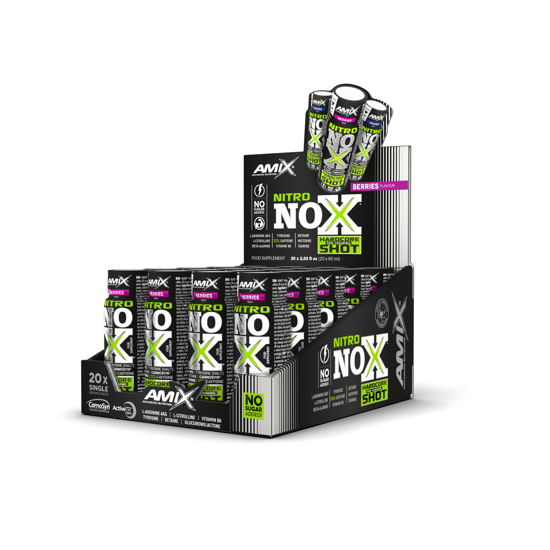 Amix Pré-Treino Nitronox Shot - Image 2