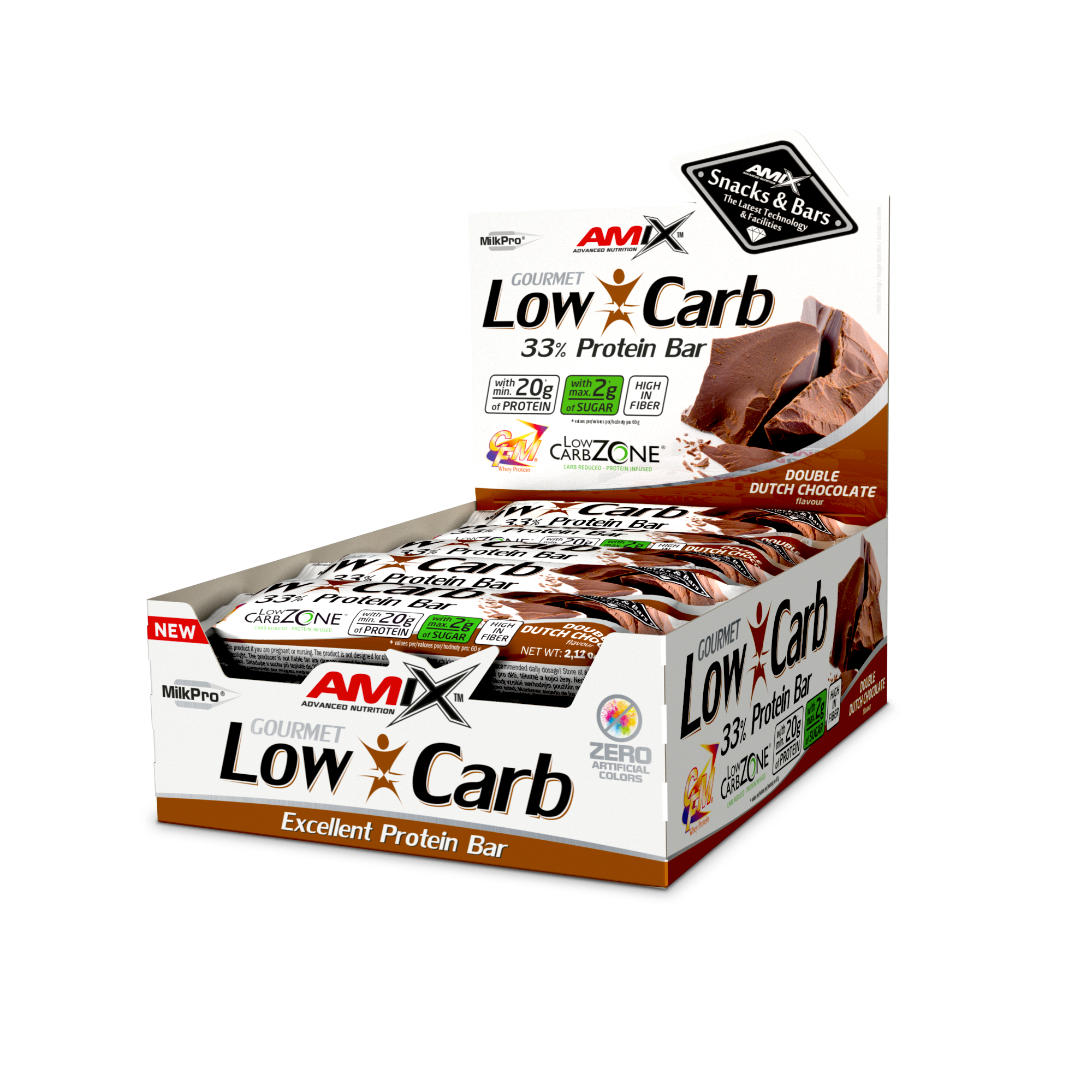 Amix Barrita proteica Low-Carb 33% Protein Bar - Image 2