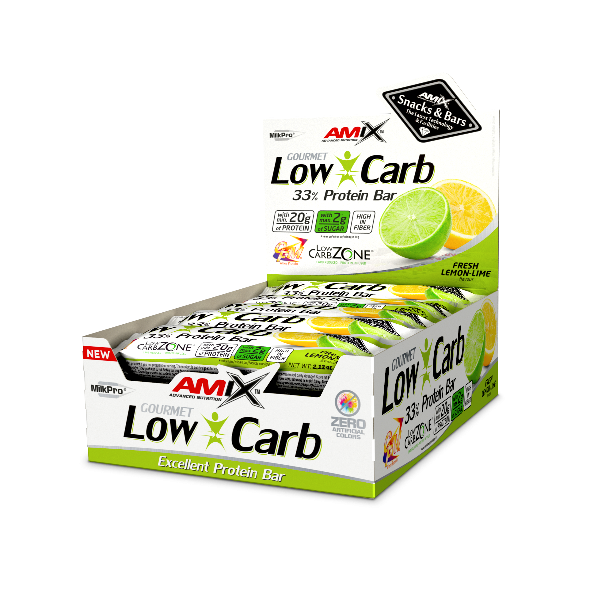Amix Barrita proteica Low-Carb 33% Protein Bar - Image 4