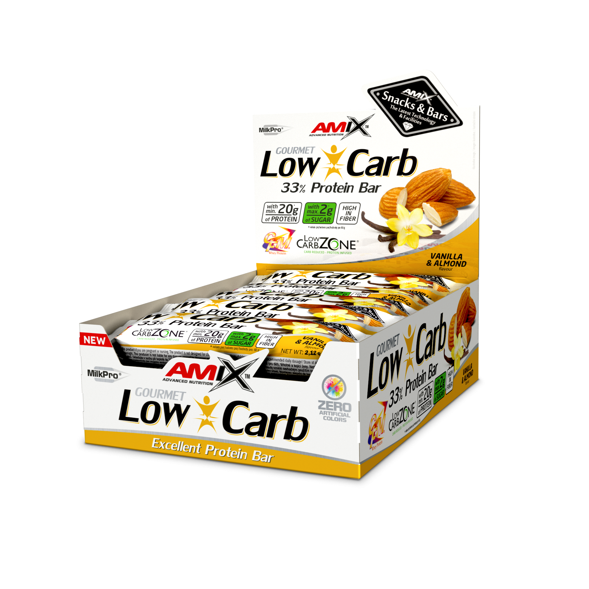 Amix Barrita proteica Low-Carb 33% Protein Bar - Image 5