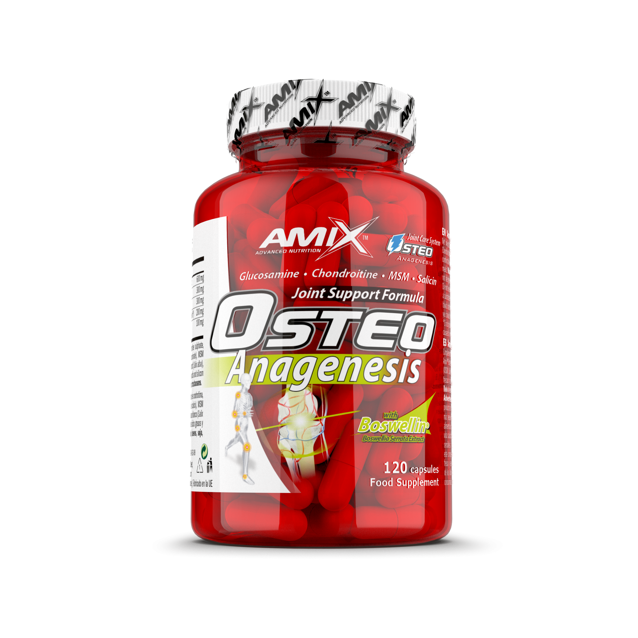 Amix Osteo Anagenesis 120 caps