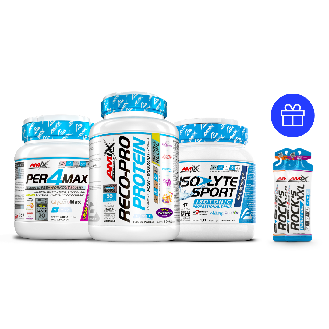 Amix Performance PACK RACE - Per4max + Isolyte Sport Drink + Reco Pro