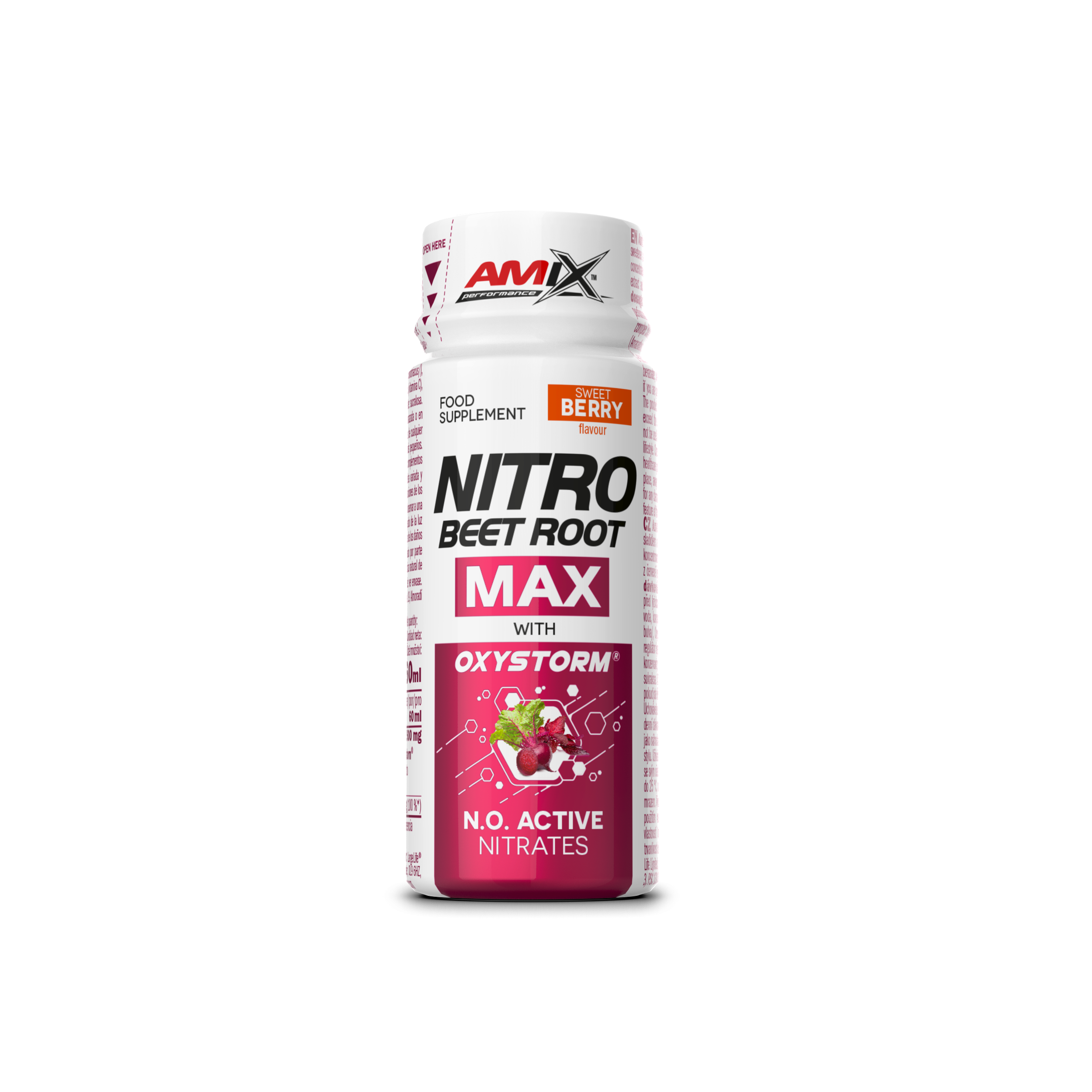 Amix Performance Nitrato de Beterraba - Shot Nitro Beet Root Max