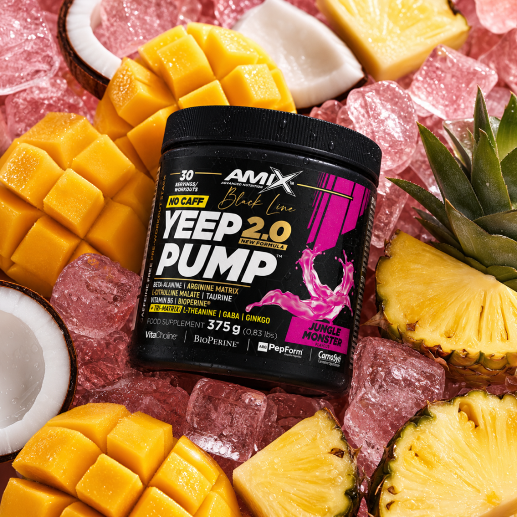 Amix Black Line Pre-treino sem cafeína Yeep Pump 2.0 - Image 6